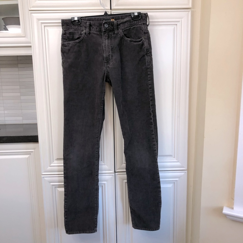 J. Crew grey men’s cords